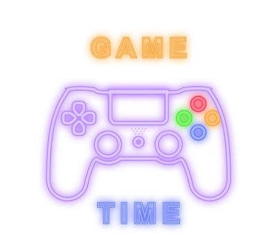 —Pngtree—game console neon style_5984013